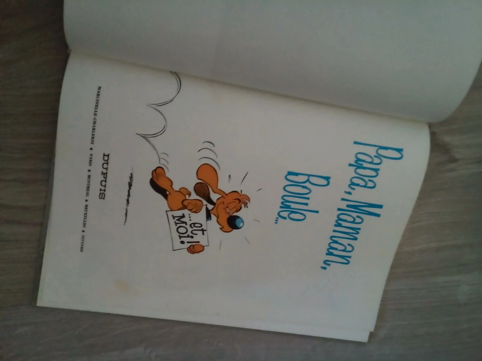 Bd boule et bill 8 originele editie – photo 8